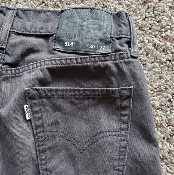 levis 514 grey twill